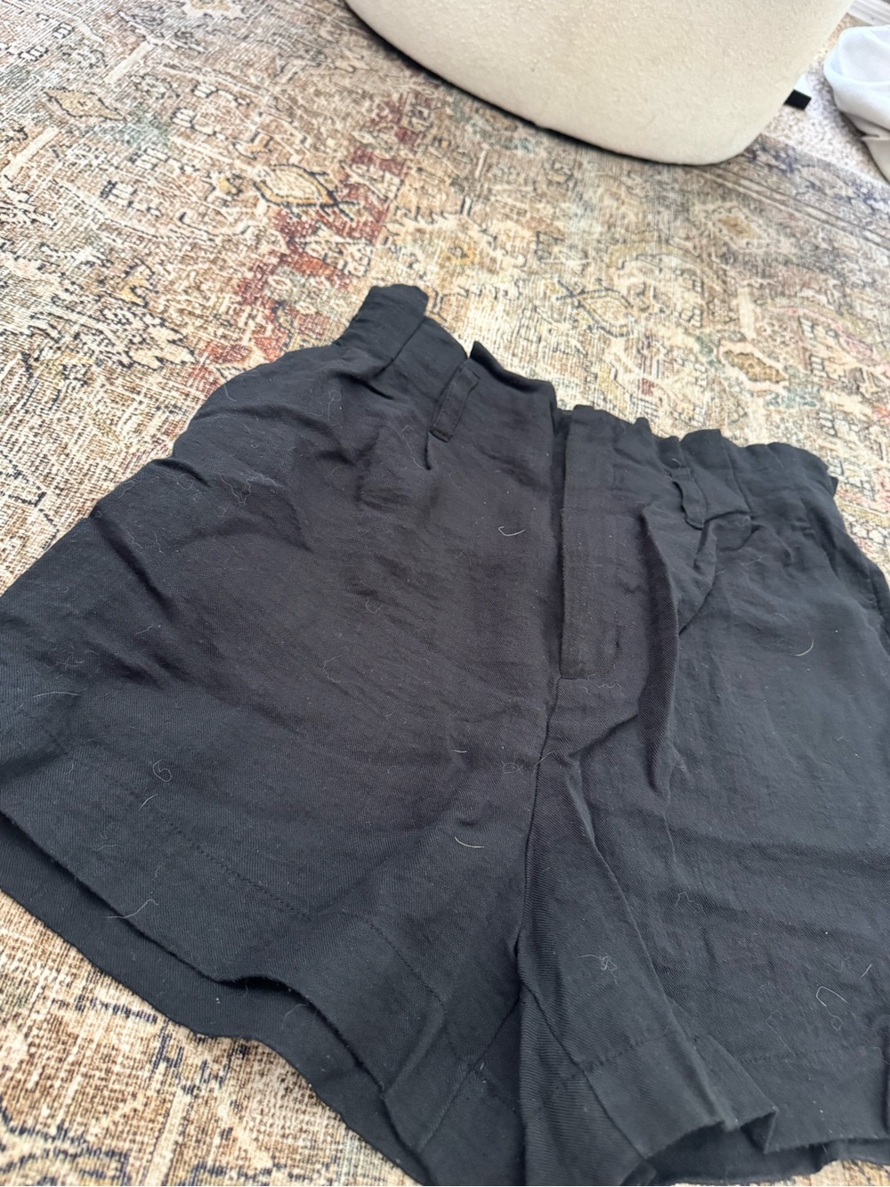 a new day Black Elastic-Waist Shorts